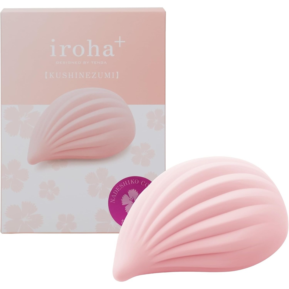 image:imageiroha iroha KUSHI Renewal Pleasure Item Vibrator for Women Clitoral Waterproof Rechargeable Vibrator Nadeshiko Color