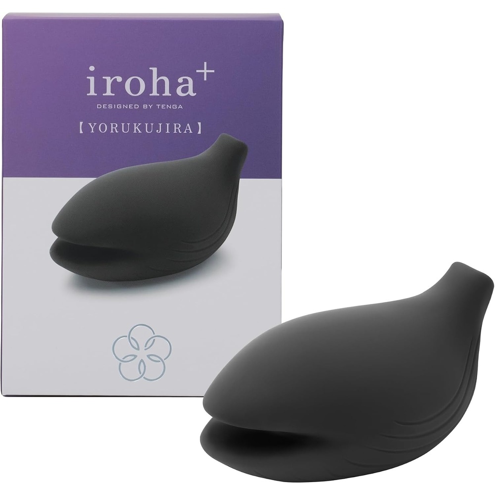 image:imageiroha iroha Yoru Renewal Pleasure Item Yoru Vibrator for Women Clitoral Waterproof Rechargeable VibratorBlack