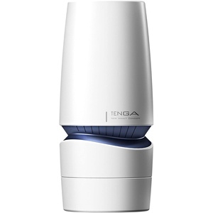 TENGA AERO TAH-002 Cobalt Ring Reusable Dial Constriction Male Masturbator Vacuum Cup with Powerful Suction White(Cobalt Ring)