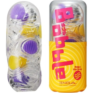 TENGA Bobble BOB-002 Magic Marbles Reusable Male Masturbator, Translucent(Magic Marbles)