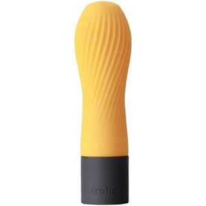 TENGA HMZ-03 iroha Zen Yuzucha Orange Vibrator for Women, Soft Touch Silicone 4-Mode Waterproof Vibrator
