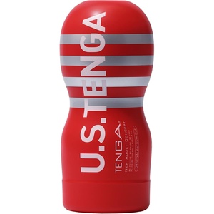 TENGA Male Masturbator U.S. Vacuum Cup Pleasure Device, Original Vacuum Cup Red