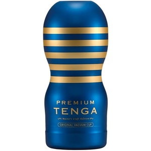 TENGA Male Masturbator Vacuum Cup Pleasure Device, Original Vacuum Cup Strong(Blue)