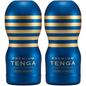 TENGA Male Masturbator Vacuum Cup Pleasure Device, Original Vacuum Cup Strong(Blue (Pack of 2))