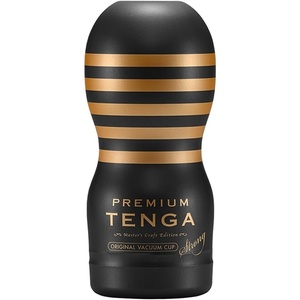 TENGA Male Masturbator Vacuum Cup Pleasure Device, Premium Original Vacuum Cup, Strong(Standard (Insertion Depth ≈ 15cm  Width ≈ 4.5cm))