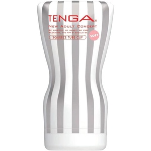 TENGA Male Masturbator Vacuum Cup Pleasure Device, Soft CASE Cup Strong(SOFT CASE CUP  Gentle)