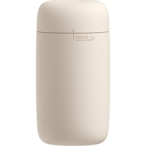 TENGA Puffy Custard Yellow Reusable Male Masturbator Pillowy Soft Pleasure Device(Latte Brown)