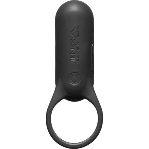 TENGA SVR+, Smart Vibe Ring, Rechargable Couple’s Vibrator, Black