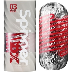 TENGA Spinner-05 |Spiral Motion Adult Sex Toys Masturbator for Men | Reusable TPE Flesh Pocket Device, Made in Japan(STEPS-03)