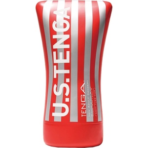 TENGA TOC-002US Ultra-Size Pre-Lubricated Soft Tube Male Masturbator Cup with Powerful Suction