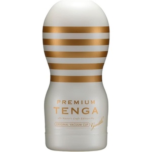 TENGA TOC-201XC Extra Cool Pre-Lubricated One-time Use Original Vacuum Cup, Blue(PREMIUM ORIGINAL VACUUM CUP Gentle)