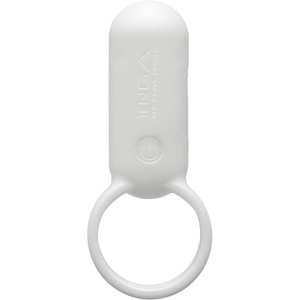 TENGA TSV-003 Smart Vibe Vibrating Ring, Stimulating Rechargeable Couple’s Vibrator, Carmine(White)