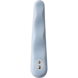 iroha Fit Mikazuki Women Sensual Intimate Massager, Flexible Insertable Rechargeable Waterproof Personal Stimulator, HMF-01 Yellow,1 count(Blue)