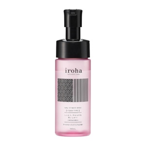 iroha INTIMATE CARE Foaming Type Feminine Wash – Bergamot & Bitter Orange Scent, Ultra-Gentle Daily pH Balanced Intimate Skin Care Cleanser with Hyaluronic Acid & Collagen, 150ml(Damask Rose and Geranium)