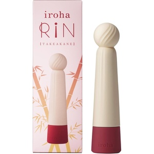 iroha Rin Kokane Gold Vibrator for Women, Soft Touch Silicone 4-Mode Waterproof Vibrator(Burgundy)
