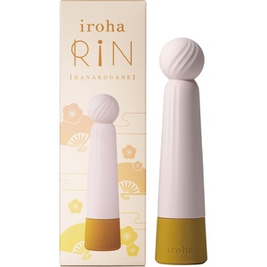 iroha Rin Kokane Gold Vibrator for Women, Soft Touch Silicone 4-Mode Waterproof Vibrator(Gold)