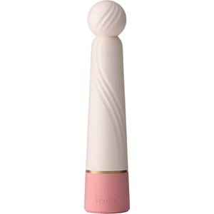 iroha Rin+ Sango Vibrator for Women, Soft Touch Silicone 6-Mode Rechargeable Vibrator