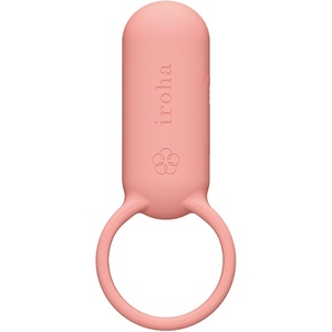 iroha SVR, Smart Vibe Ring, Rechargable Couple’s Vibrator, Coral Pink