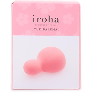 iroha Yuki Renewal Version Vibrator for Women, Soft Touch Silicone, Easy Clean, Whisper Quiet, Waterproof, Rechargeable, White(Pink)