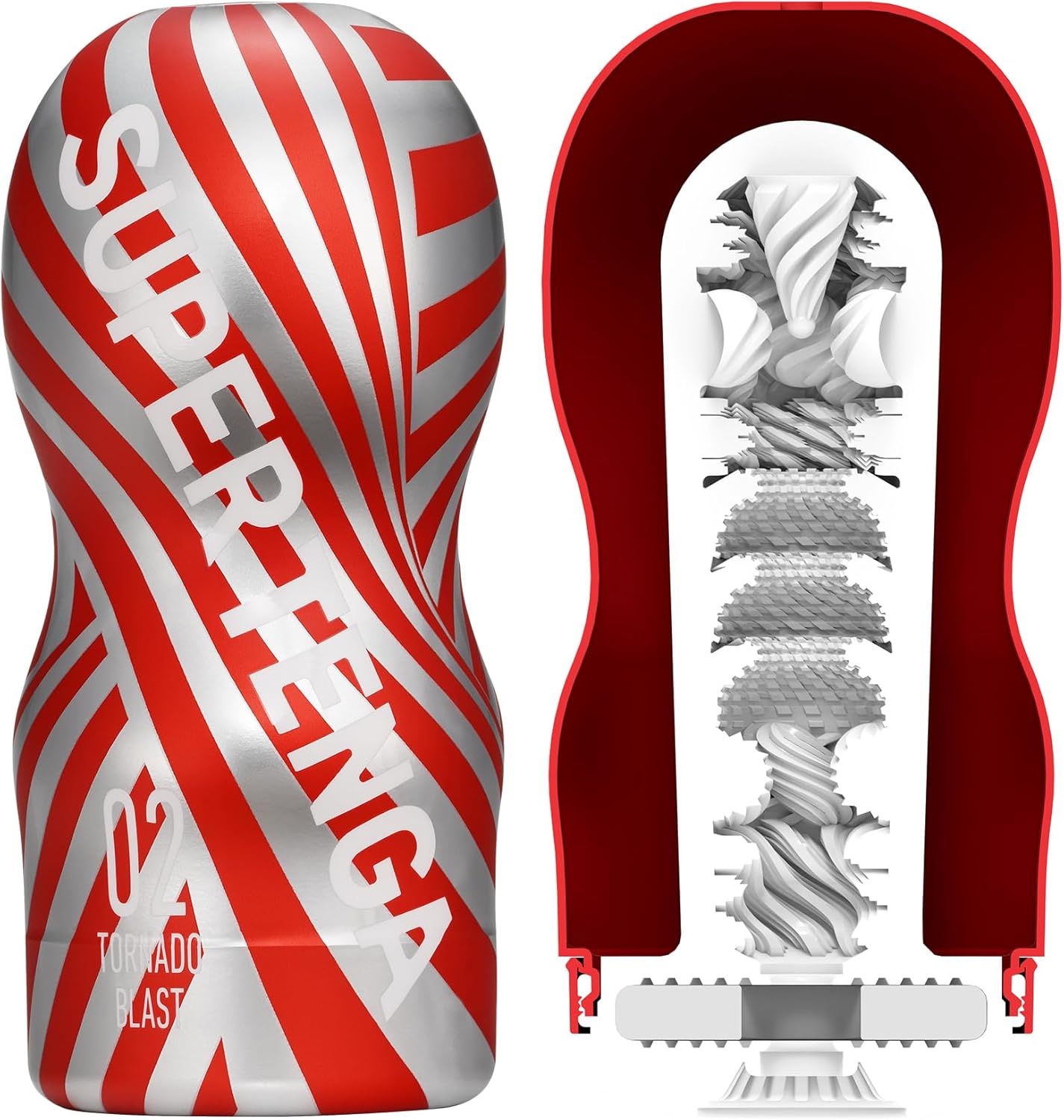 image:imageSuper TENGAMale Masturbator Sex Toys for MenTornado BlastOriginal Cup PreLubricated amp Air Hole ControlDisposable Masturbator StrokerTornado Blast