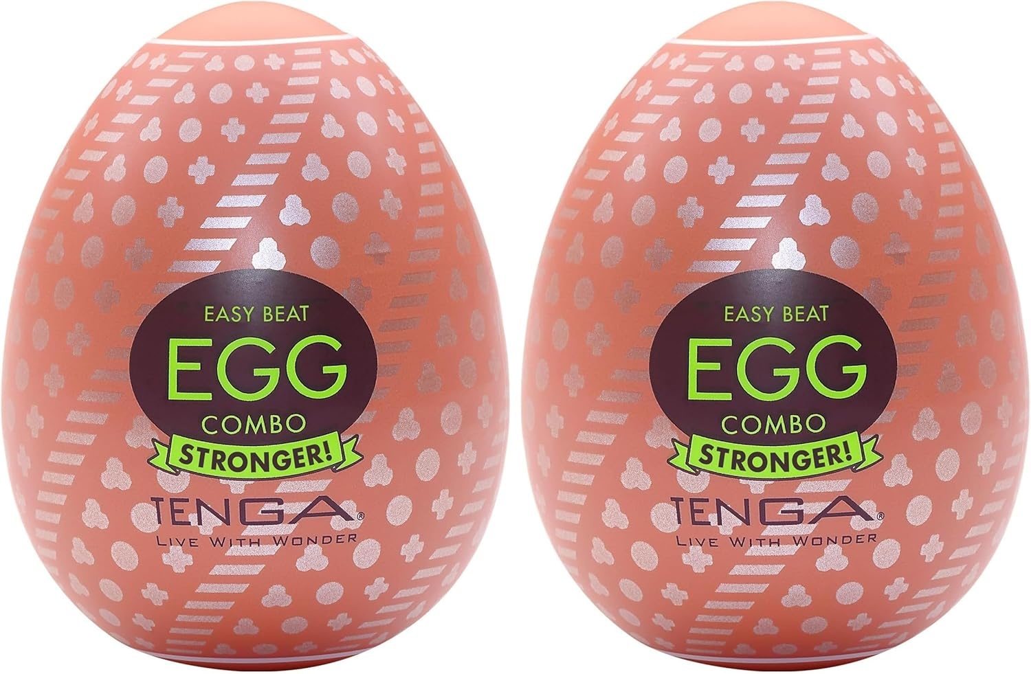 image:imageTENGA Egg Misty 2 Hard Boiled Series Disposable SuperStretchable Pleasurable Male Masturbation Sleeve Thicker Elastomer for Stronger SensationOne Size Pack of 2