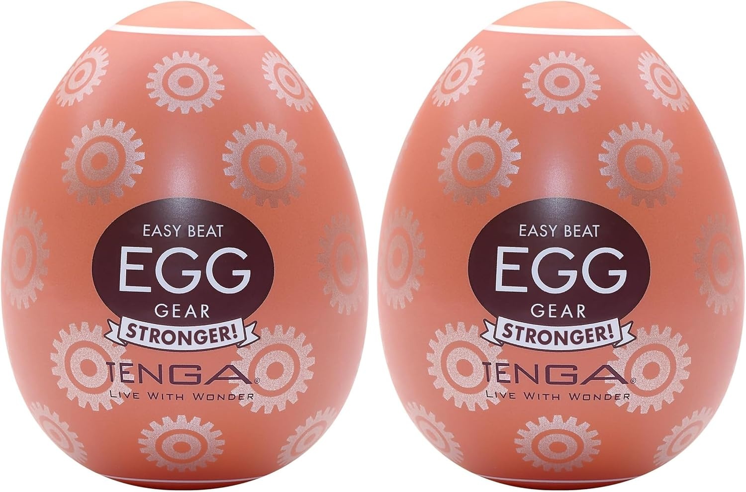 image:imageTENGA Egg Misty 2 Hard Boiled Series Disposable SuperStretchable Pleasurable Male Masturbation Sleeve Thicker Elastomer for Stronger SensationOne Size Pack of 2