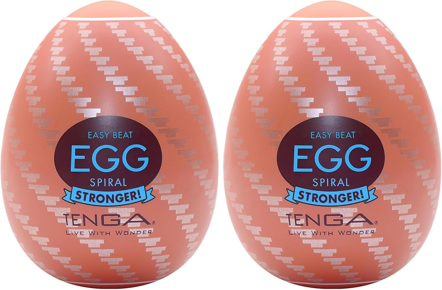 image:imageTENGA Egg Misty 2 Hard Boiled Series Disposable SuperStretchable Pleasurable Male Masturbation Sleeve Thicker Elastomer for Stronger SensationOne Size Pack of 2