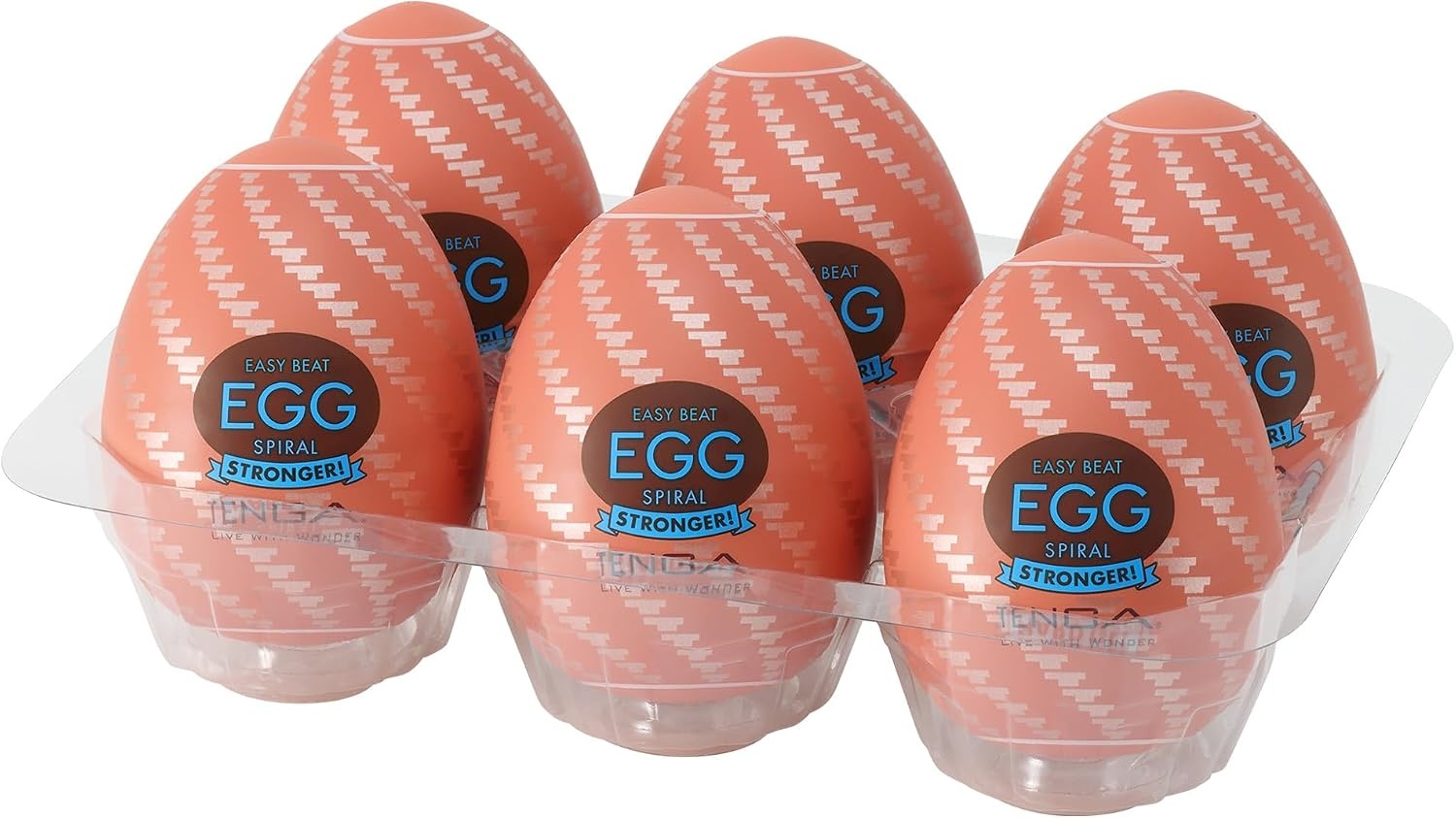 image:imageTENGA Egg Misty 2 Hard Boiled Series Disposable SuperStretchable Pleasurable Male Masturbation Sleeve Thicker Elastomer for Stronger SensationOne Size Pack of 2