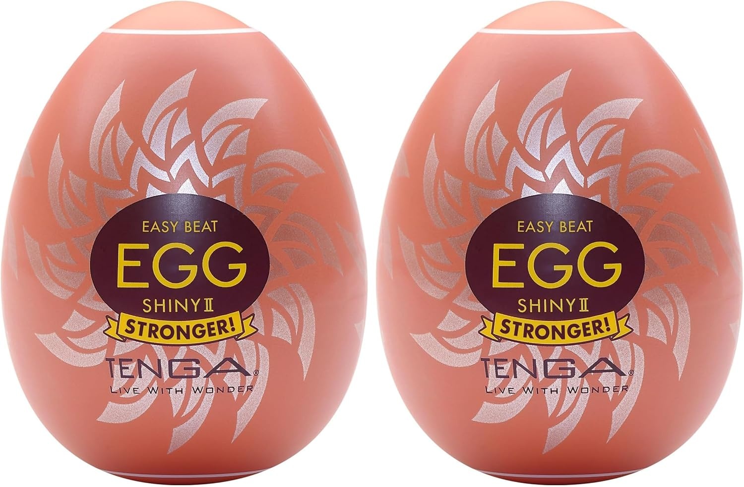 image:imageTENGA Egg Misty 2 Hard Boiled Series Disposable SuperStretchable Pleasurable Male Masturbation Sleeve Thicker Elastomer for Stronger SensationOne Size Pack of 2