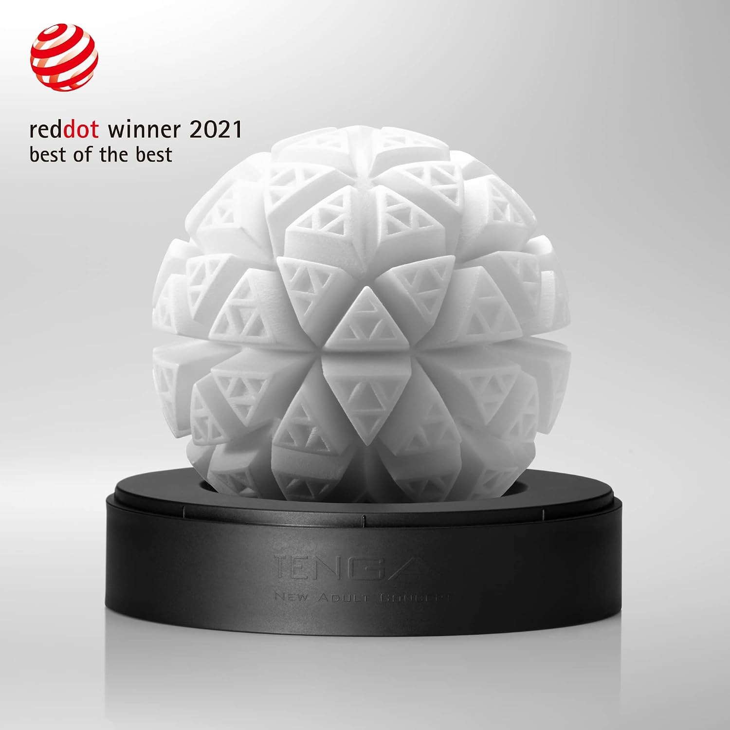 image:imageTENGA GEO003 Glacier Geometric Sculpted Reusable Male MasturbatorGLACIER