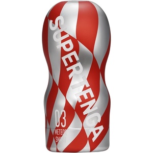 Super TENGA|Male Masturbator Sex Toys for Men|Tornado Blast|Original Cup, Pre-Lubricated & Air Hole Control-Disposable Masturbator Stroker(Meteor Smash)